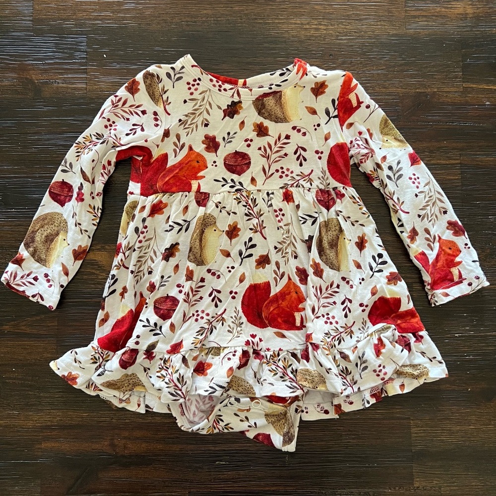 Posh Peanut Print Dress